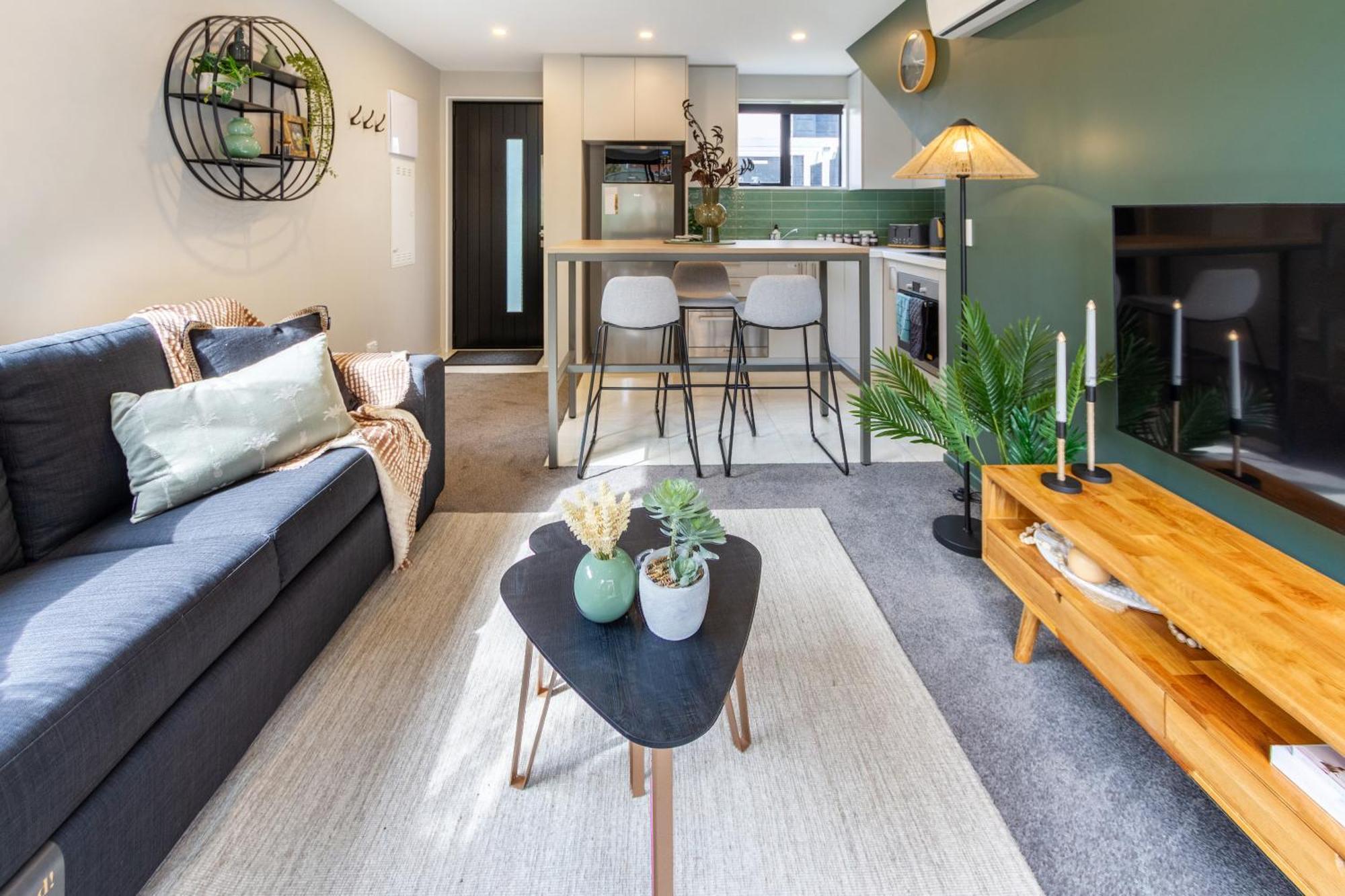 Latimer Square Luxe: 1Br W/ Sofa Bed Christchurch Kültér fotó